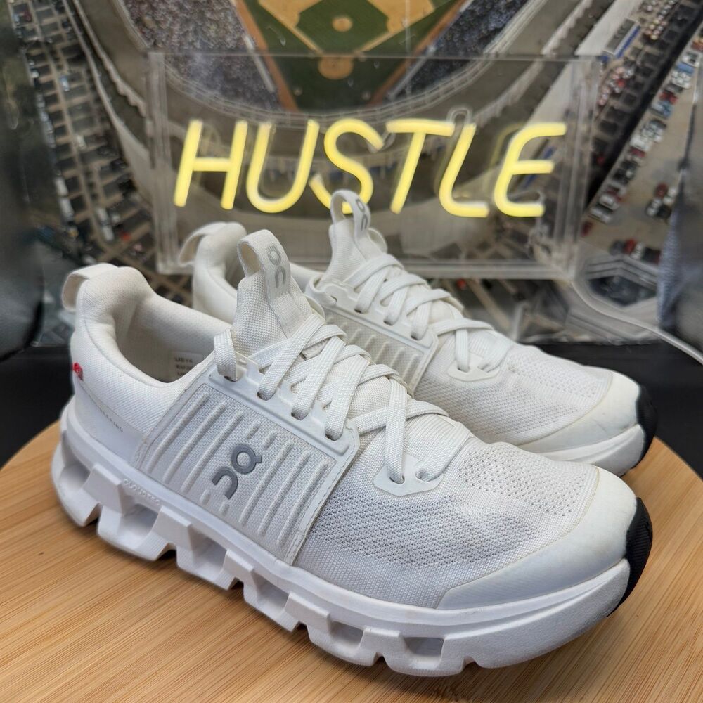 On Cloudswift Youth “All White” youth Size Y4